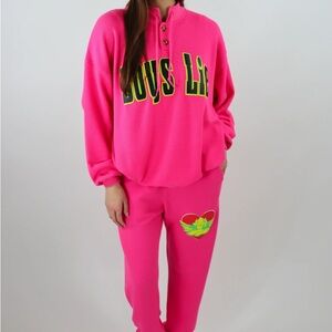 Boys Lie Spunk Thermal Mac Slim Waffle Knit set